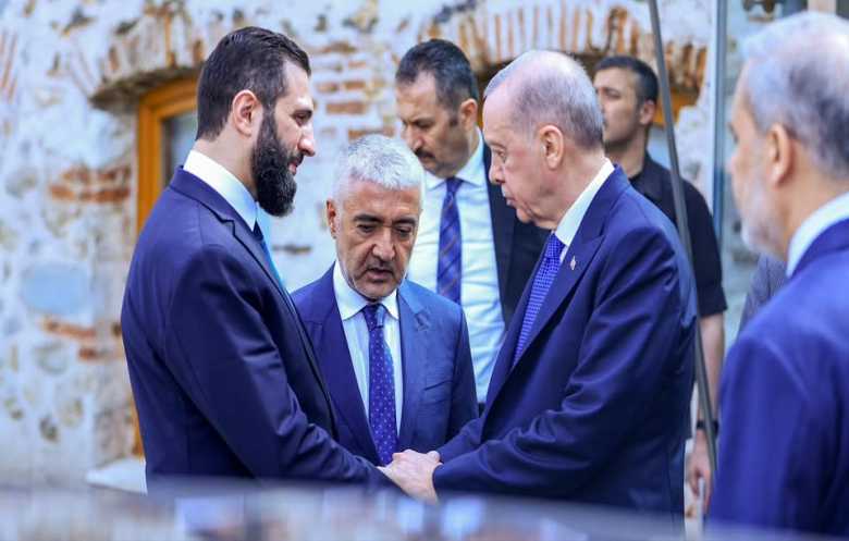 أردوغان والشرع يجريان محادثات في إسطنبول