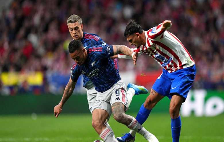  أرسنال يتعادل مع أتلتيكو مدريد ويحافظ على سجله خالياً من الهزائم في الأبطال