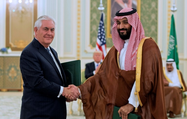 تيلرسون يؤكد ان اتفاقات التسلح مع السعودية موجهة ضد "التأثير الايراني السيء"
