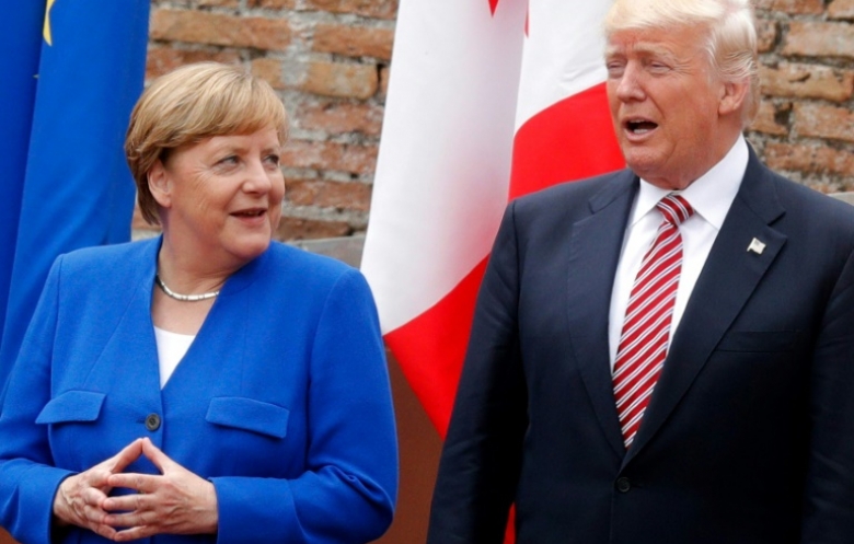 تصاعد حدة اللهجة بين ترامب وميركل