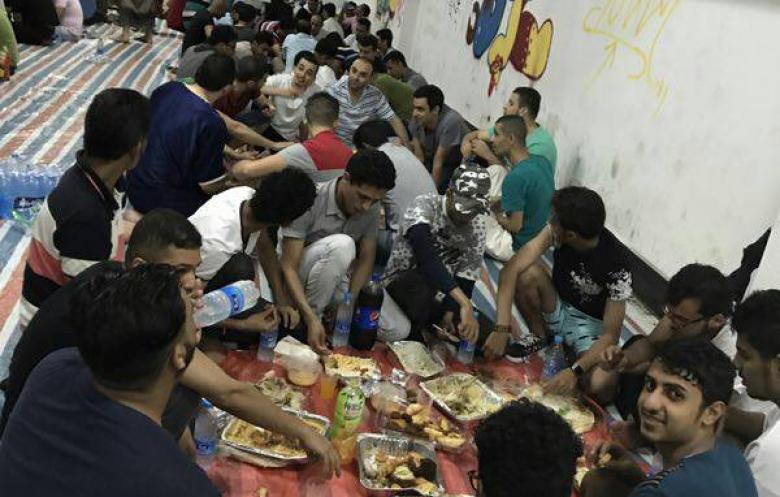 طلبة اليمن في تشانغشا لوحة رمضانية مستوحاة من الوطن