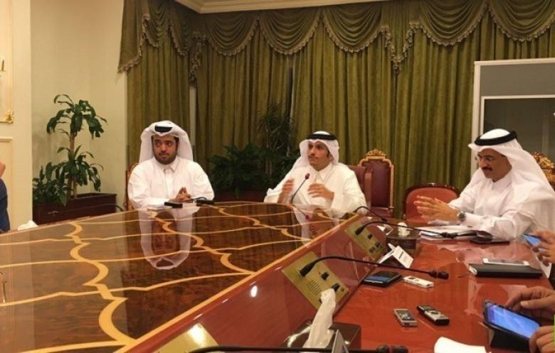 قطر تشترط "رفع الحصار" قبل إطلاق حوار لحل الأزمة الخليجية