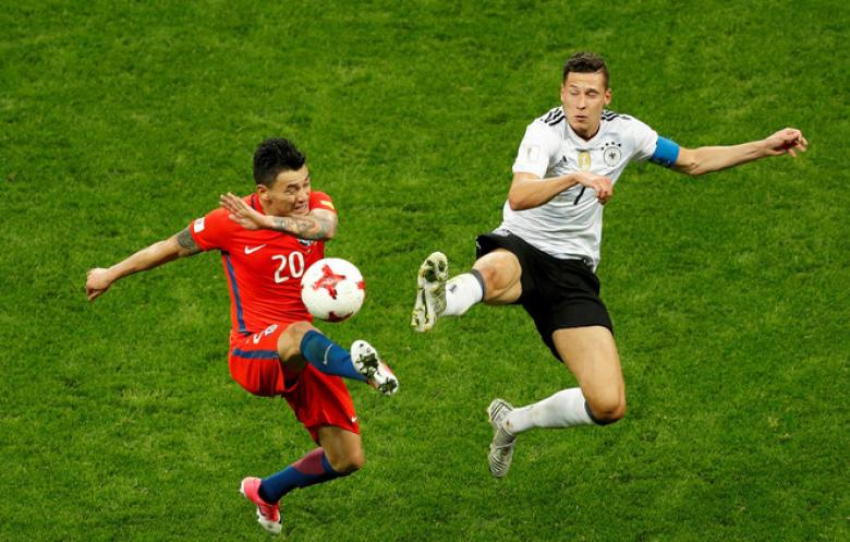 كأس القارات 2017.. تعادل مثير بين تشيلي وألمانيا