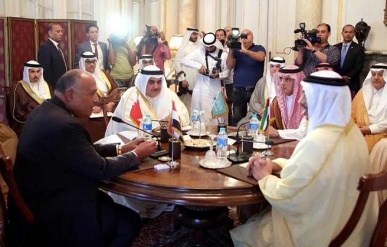 وزراء خارجية " دول مقاطعة قطر" يصفون رد الدوحة بـ"السلبي"