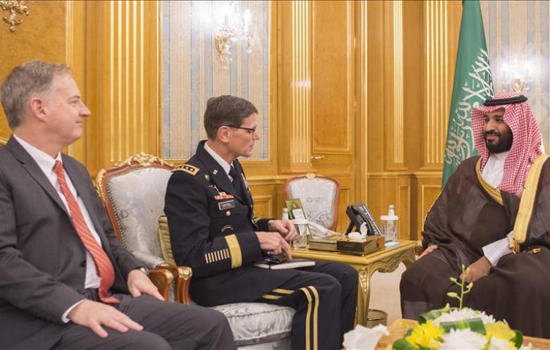 فوتيل يلتقي محمد بن سلمان في ثالث محطات جولته الخليجية