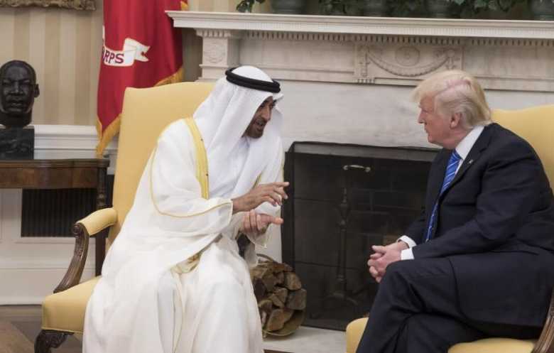 بن زايد وترامب يبحثان العلاقات الاستراتيجية وتطورات غزة