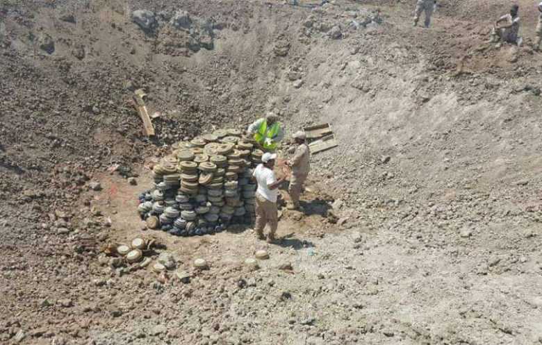 ألغام الحرب و الصراع تقتل وتصيب 6400 يمني خلال 8 سنوات