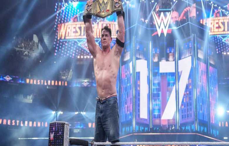 جون سينا يفوز بلقب بطولة العالم للمصارعة "WWE"