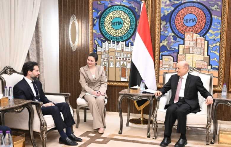 العليمي: إحلال الاستقرار في اليمن يمر عبر استعادة مؤسسات الدولة