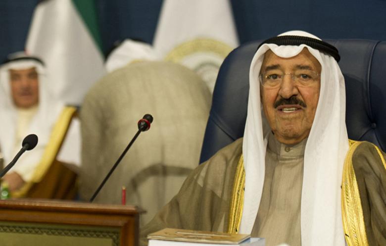 أمير الكويت يشيد بموقف الغانم في إجتماع البرلمان الدولي