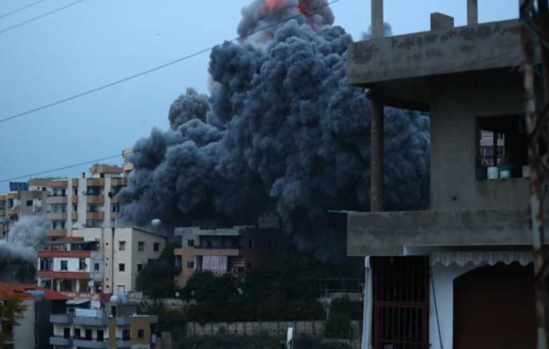  سلسلة غارات إسرائيلية تستهدف مناطق عدة جنوبي لبنان
