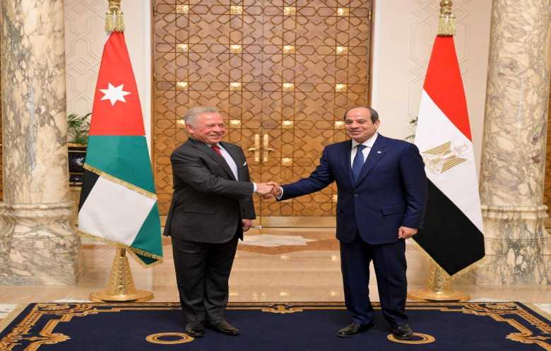 السيسي يستقبل ملك الأردن... وتركيز على خفض «التوتر الإقليمي»