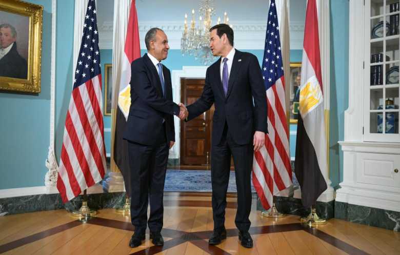  لقاءات دبلوماسية مكثفة لوزير الخارجية المصري في واشنطن