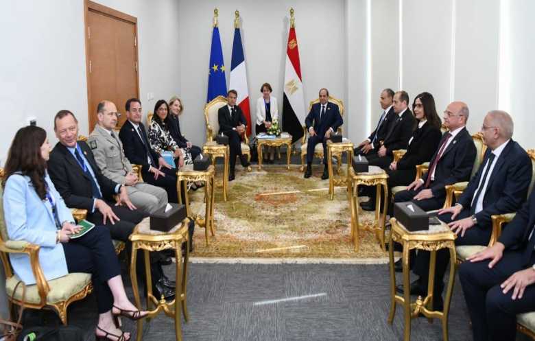 السيسي وماكرون... حوار سياسي معمق وسط أزمات إقليمية متصاعدة
