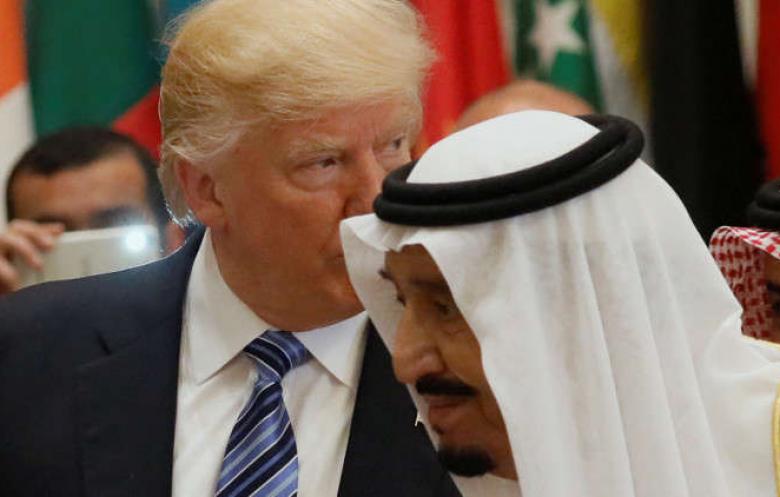 ترامب يجري اتصالا هاتفيا مع الملك السعودي
