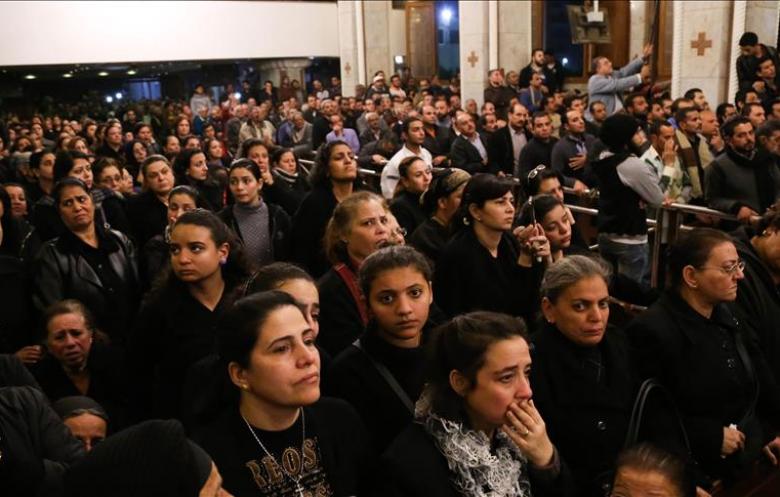 تسعة قتلى في هجوم على كنيسة في جنوب القاهرة تبناه تنظيم داعش