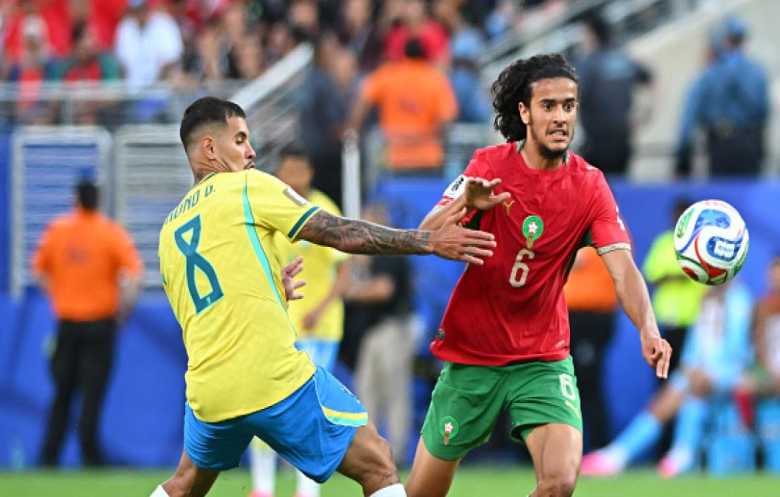 أيوب بوعدي.. أسد أطلس روّض نجوم وسط البرازيل أمام أنظار زيدان