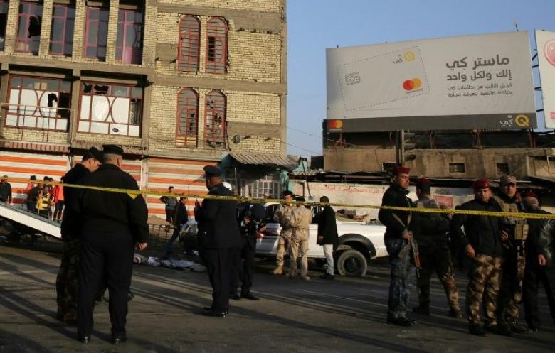 31 قتيلا على الأقل في هجوم انتحاري مزدوج في وسط بغداد