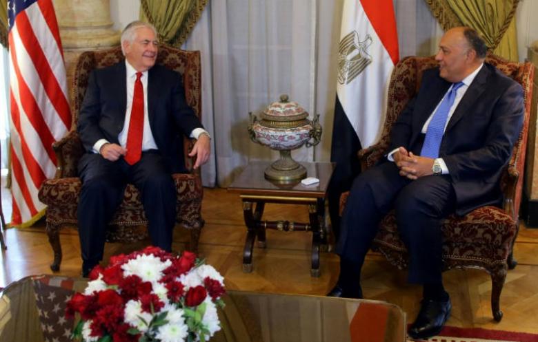 تيلرسون يؤكد التزام بلاده بتعزيز العلاقات مع مصر ودعمها