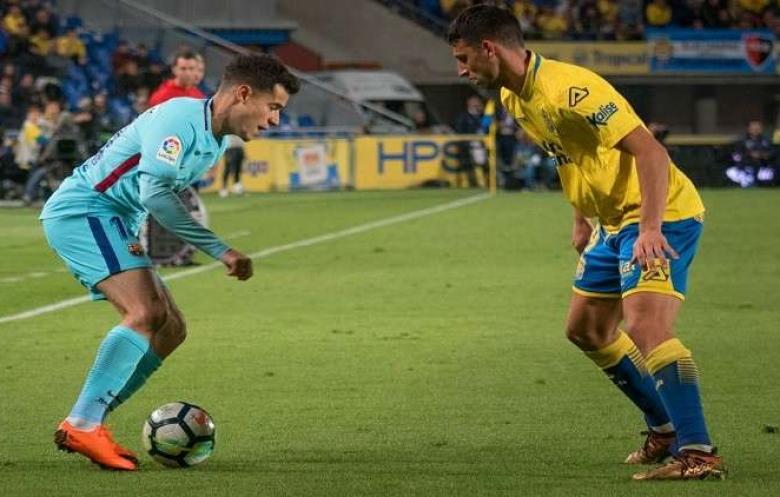 الدوري الإسباني.. برشلونة يتعثر في لاس بالماس