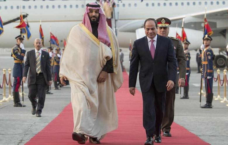 محمد بن سلمان يصل إلى القاهرة