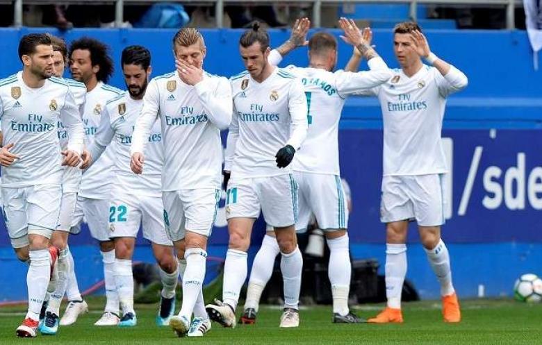رونالدو ينقذ ريال مدريد من كمين إيبار