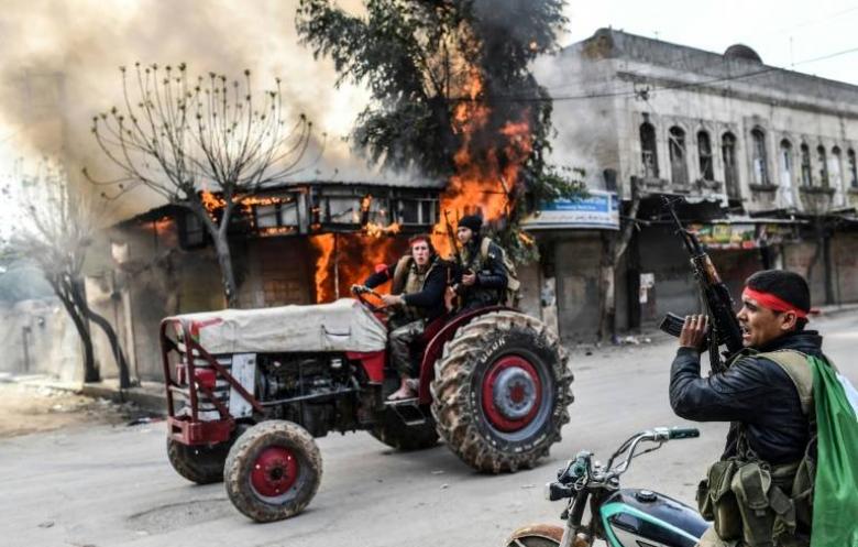 دمشق تدين "احتلال" تركيا لعفرين وانقرة تتوعد بعمليات أخرى