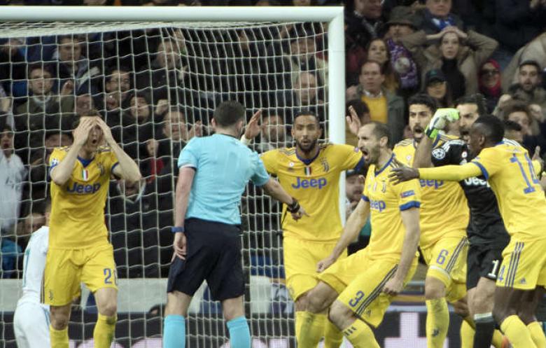 ركلة جزاء تحبط آمال يوفنتوس وتؤهل ريال مدريد