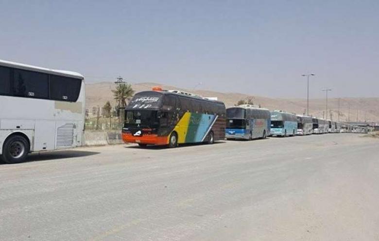 الدفاع الروسية: خروج أكثر من 2800 مسلح وعائلاتهم من القلمون الشرقي