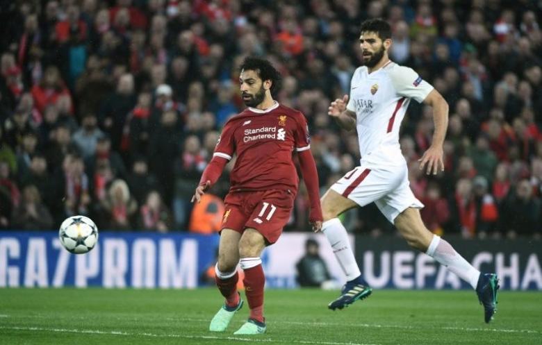صلاح يتعملق أمام روما ويضع ليفربول على سكة النهائي