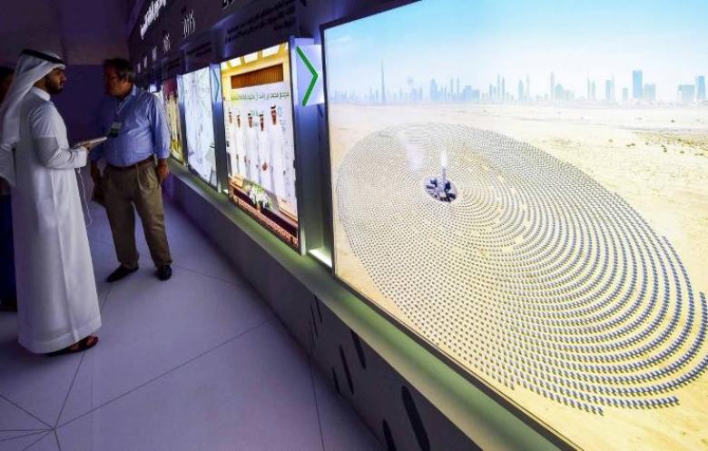 دبي تدشّن المرحلة الثالثة من مجمع الطاقة الشمسية