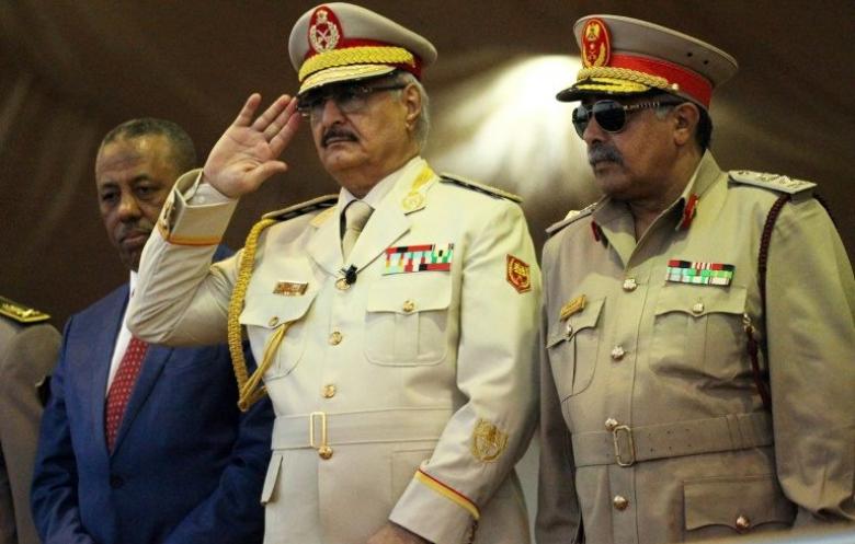 المشير حفتر يعلن بدء هجوم "تحرير" درنة من "الارهابيين"