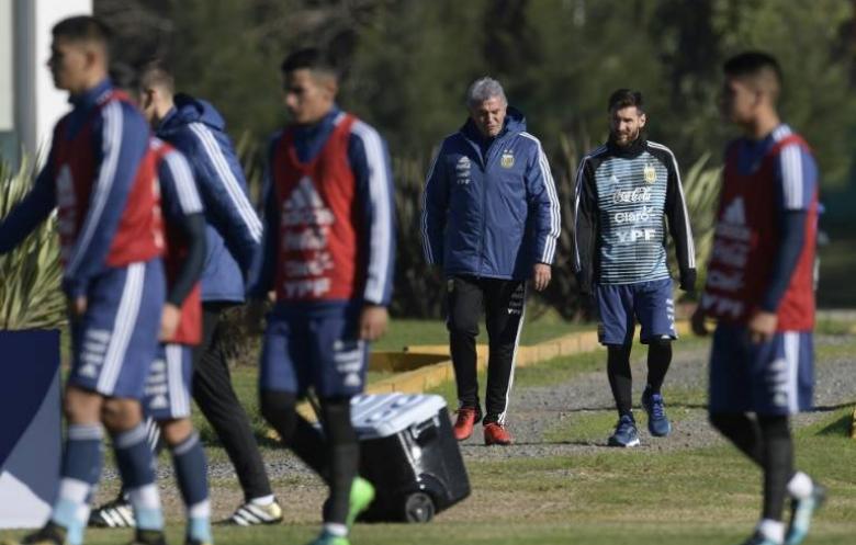 مونديال 2018: ميسي يلتحق بتدريبات المنتخب الارجنتيني
