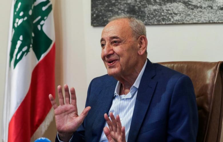 انتخاب نبيه بري رئيساً لمجلس النواب اللبناني للمرة السادسة