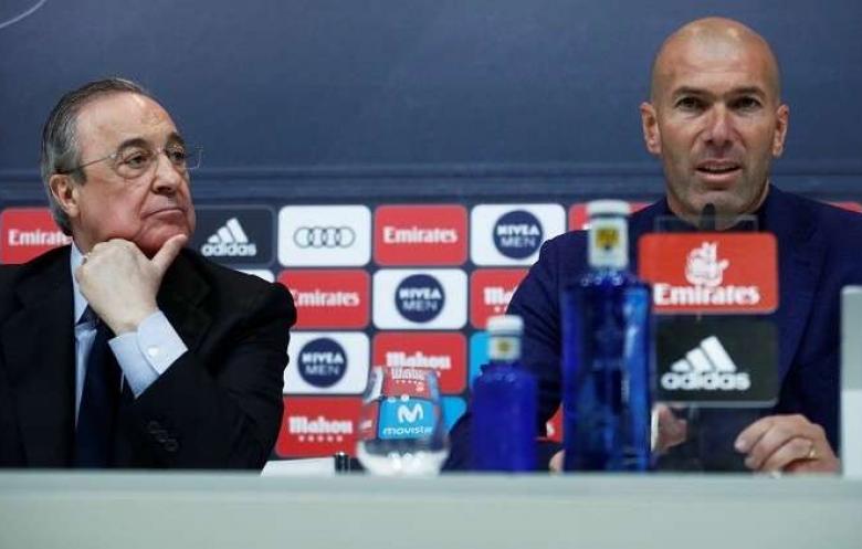 زيدان يعلن استقالته رسميا من تدريب ريال مدريد
