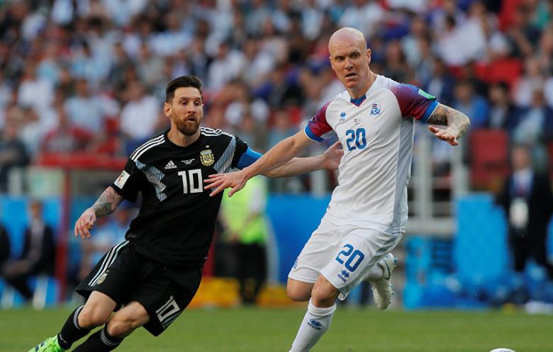 إيسلندا تفرض التعادل على الأرجنتين في مونديال روسيا