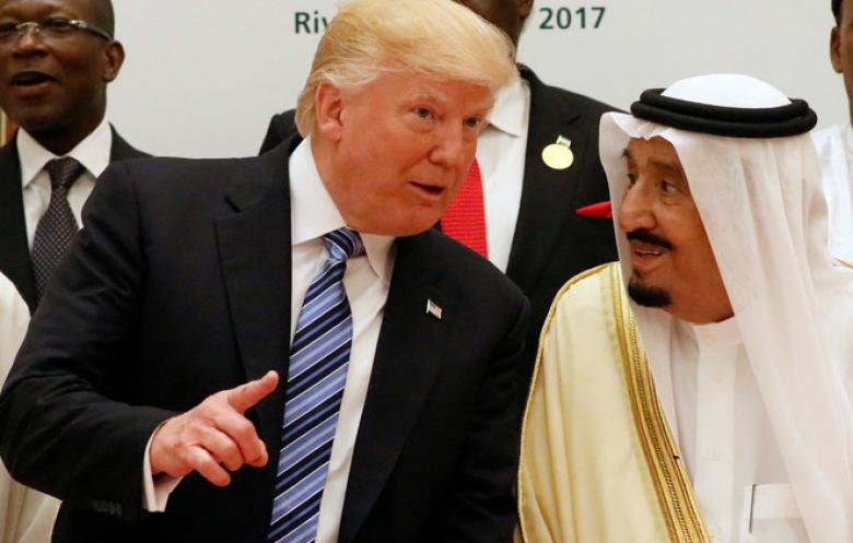 ترامب يعلن موافقة العاهل السعودي على زيادة انتاج النفط