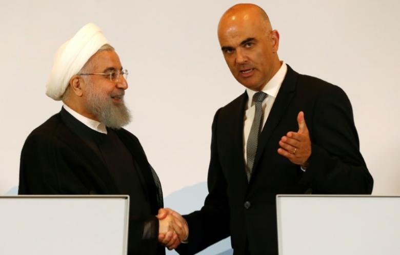 ارباك دبلوماسي لايران خلال زيارة روحاني الى أوروبا