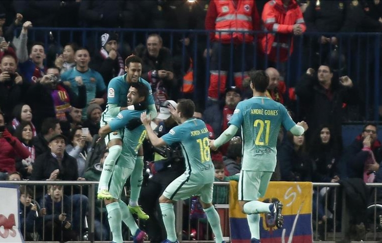 برشلونة يقترب من نهائي كأس ملك إسبانيا