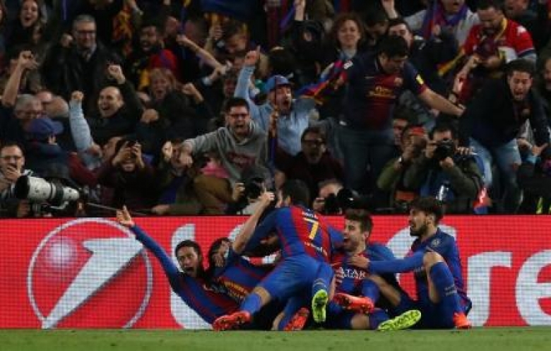 برشلونة يحقق عودة تاريخية ويطيح بسان جيرمان من دوري أبطال أوروبا