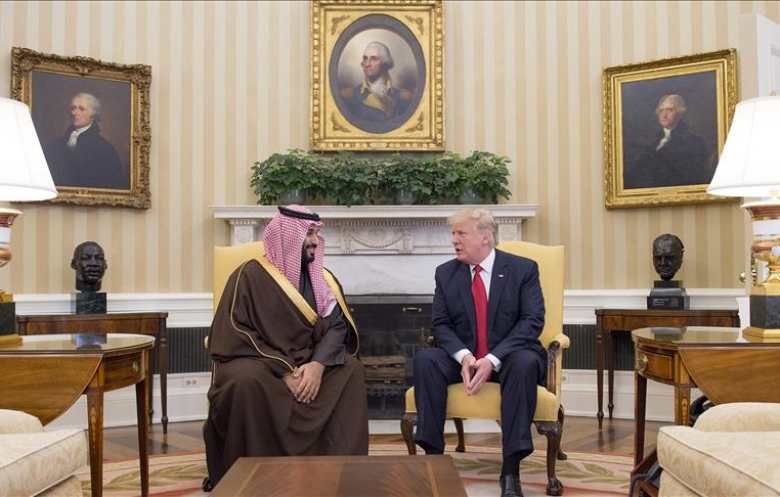 ترامب يلتقي مع محمد بن سلمان في البيت الأبيض