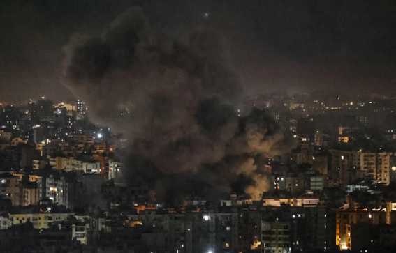 قصف عنيف على الضاحية و سلسلة غارات على جنوب لبنان