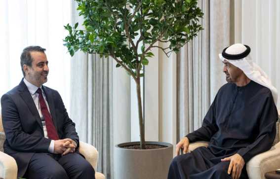 بن زايد يلتقي الشيباني في أبوظبي... توسيع التعاون الإماراتي - السوري