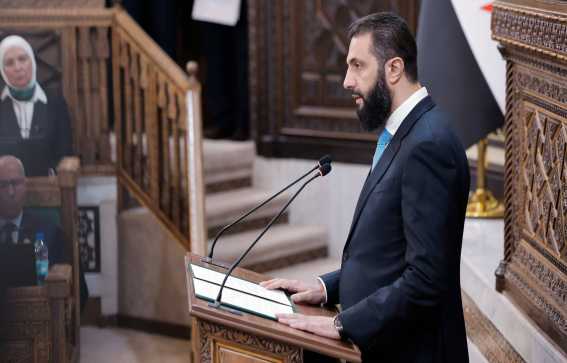 الشرع مفتتحاً الجلسة الأولى لمجلس الشعب: سوريا تكتب تاريخاً جديداً