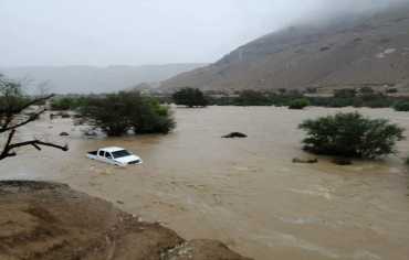 السيول والأمطار أودت بـ 22 شخصا في محافظة تعز 