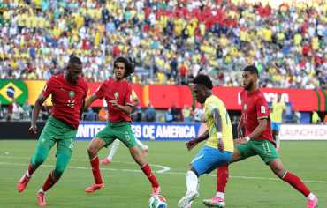 التعادل بنتيجة (1ـ1) يحسم لقاء القمة المثير بين منتخب المغرب مع نظيره البرازيلي 