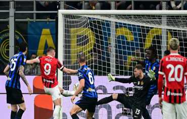 ميلان إلى نهائي كأس إيطاليا منهياً حلم الإنتر بالثلاثية بفضل يوفيتش