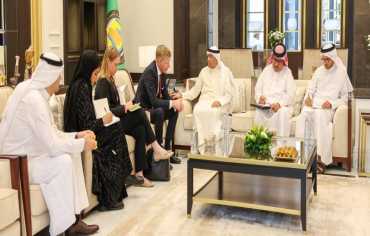 البديوي يبحث مع غروندبرغ التوصل إلى حل شامل في اليمن
