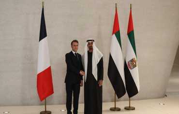 الشيخ محمد بن زايد يستقبل ماكرون ويبحث معه العلاقات الثنائية