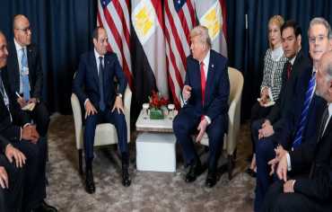 ترامب والسيسي يبحثان أزمة سد النهضة وخطة السلام في غزة